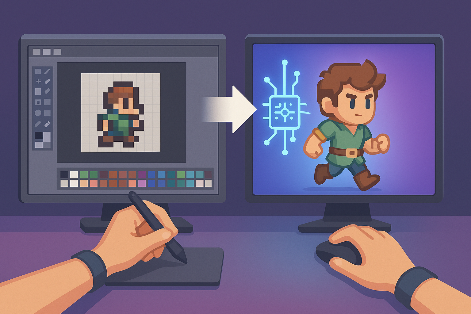From Pixel Art to Production: Why Indie Developers Are Switching from Aseprite to AI Sprite Generators