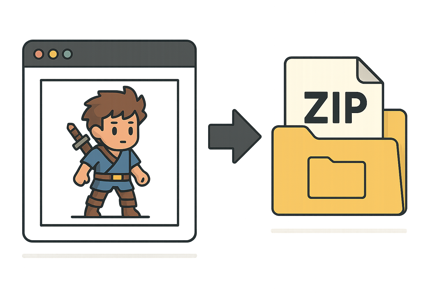 Transparent Backgrounds, Clean Frames, and ZIP Exports: A Technical Breakdown of Production-Ready Sprite Assets