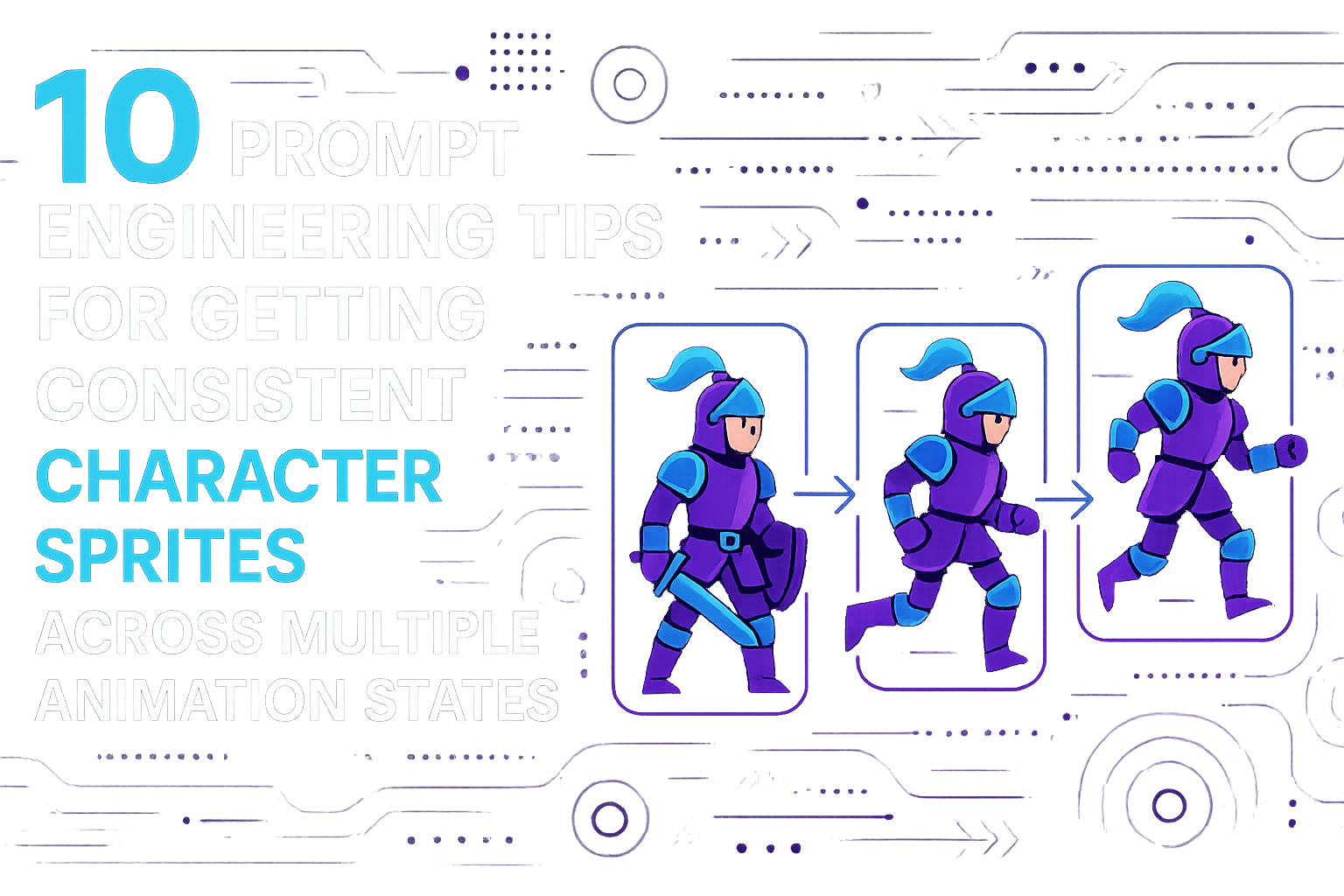 10 Prompt Engineering Tips for Getting Consistent Character Sprites Across Multiple Animation States